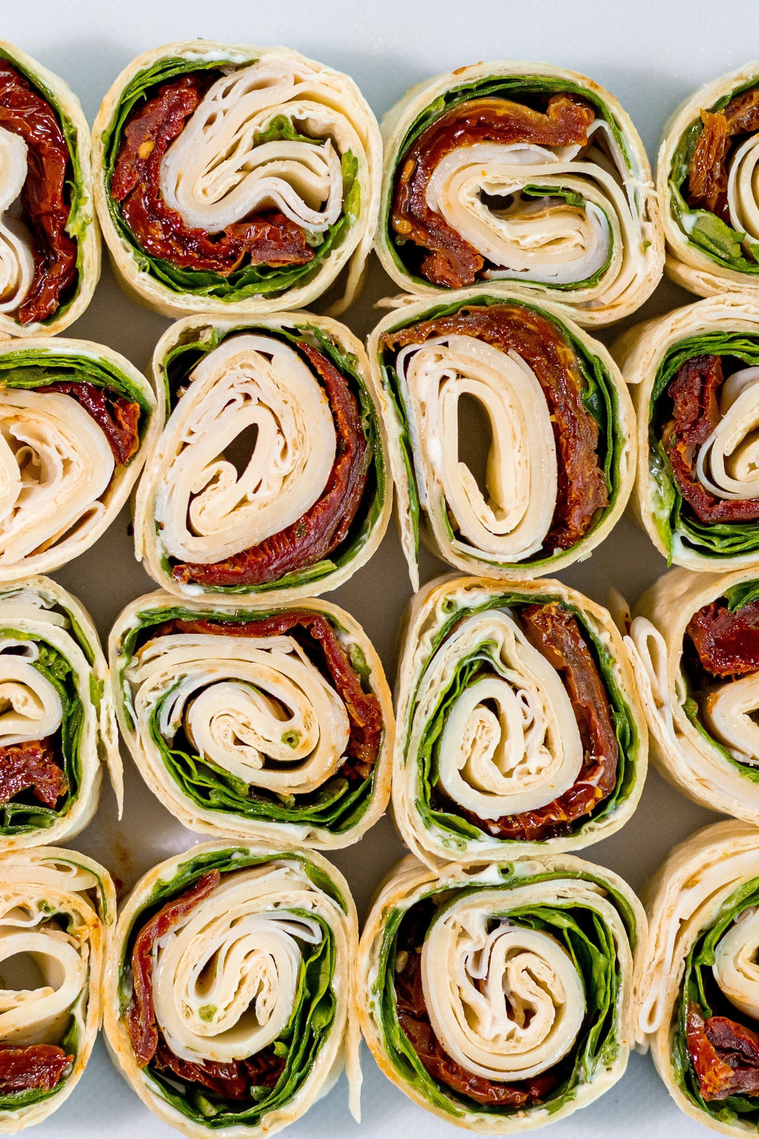 TURKEY & CHEESE PINWHEELS