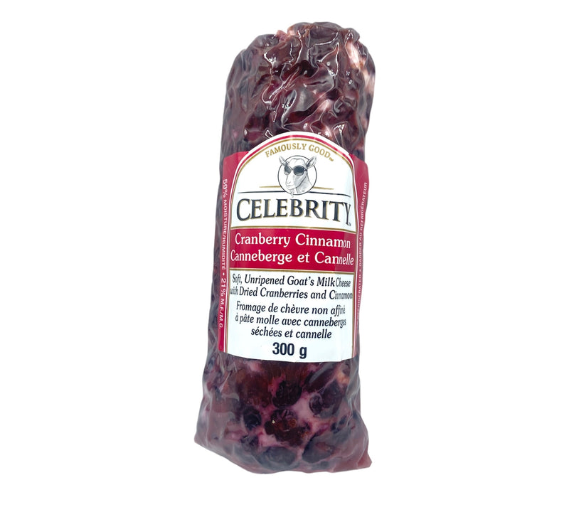 CELEBRITY CRANBERRY & CINNAMON GOAT CHEESE