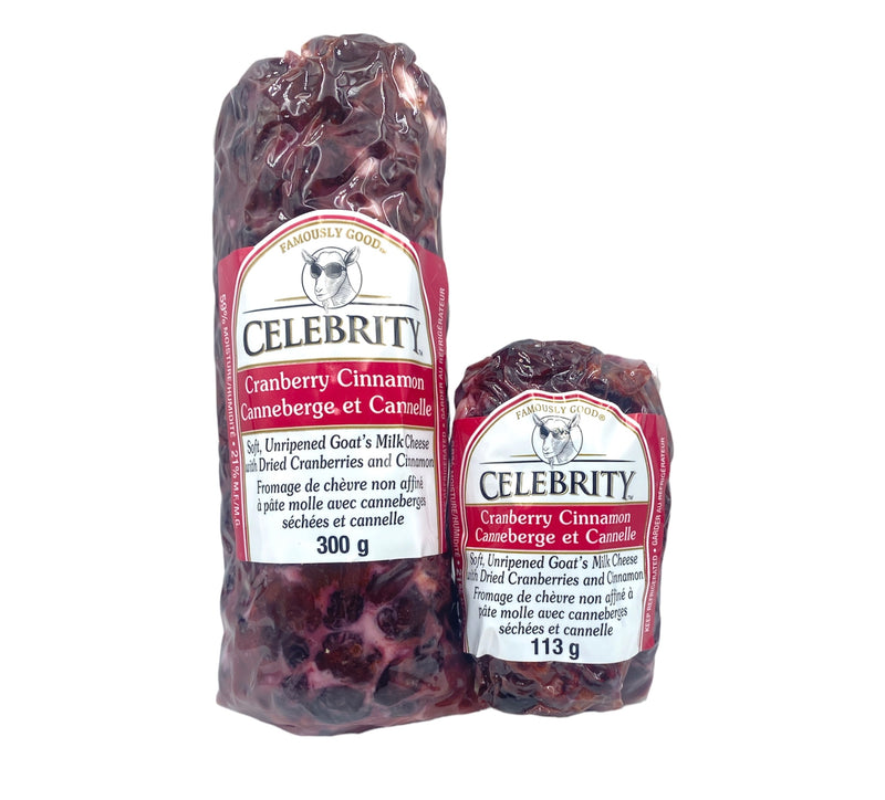 CELEBRITY CRANBERRY & CINNAMON GOAT CHEESE