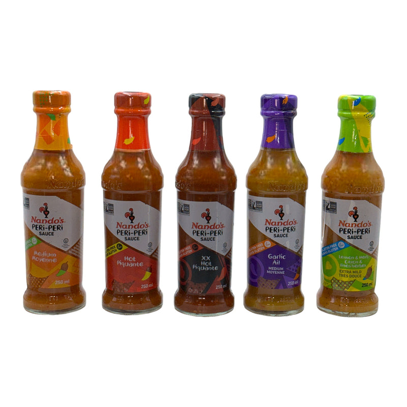 NANDO’S PERI-PERI ASSORTED SAUCE