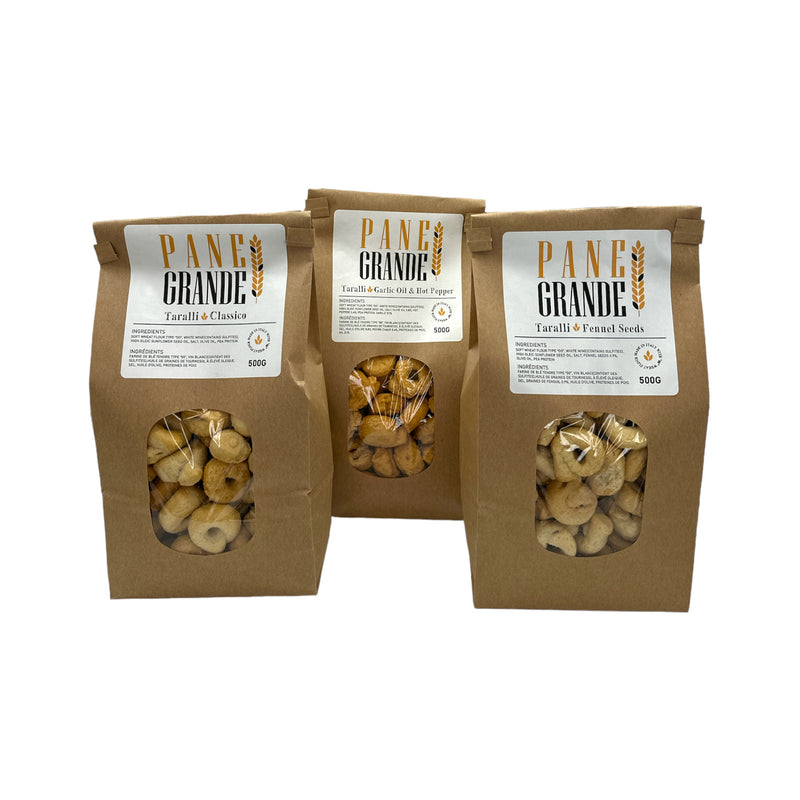 PANE GRANDE ASSORTED TARALLI