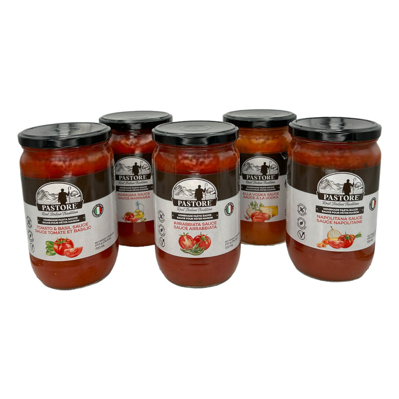 PASTORE ASSORTED HOMEMADE SAUCE