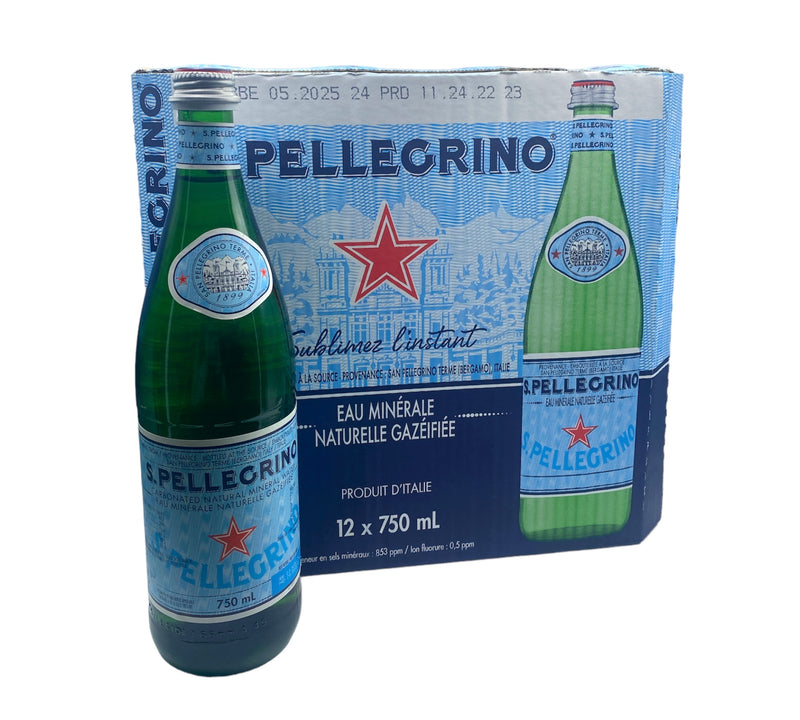 S. PELLEGRINO CARBONATED NATURAL MINERAL WATER