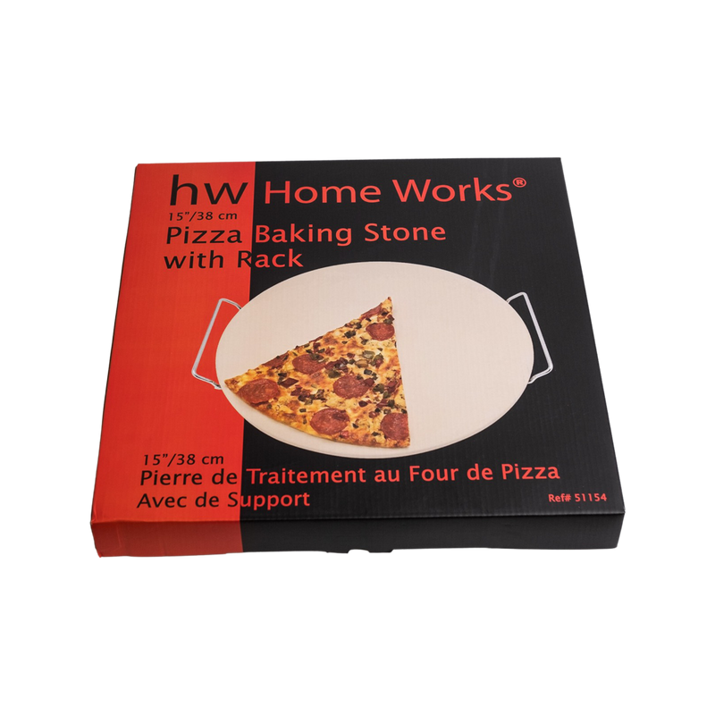 HOME WORKS ROUND PIZZA BAKING STONE