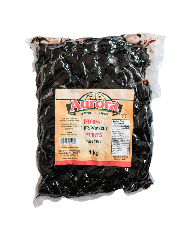AURORA INFORNATE BLACK OLIVES 19/21